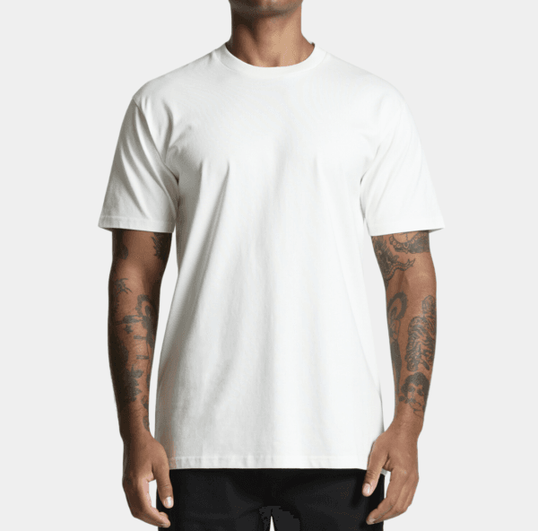 Men's Crew Neck T-Shirt- White