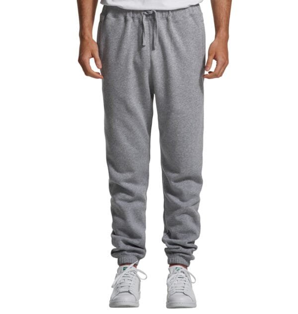 Men's Track Pant- Melange Grey