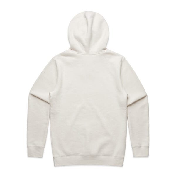 Men's Hoodie- Plain White - Image 4