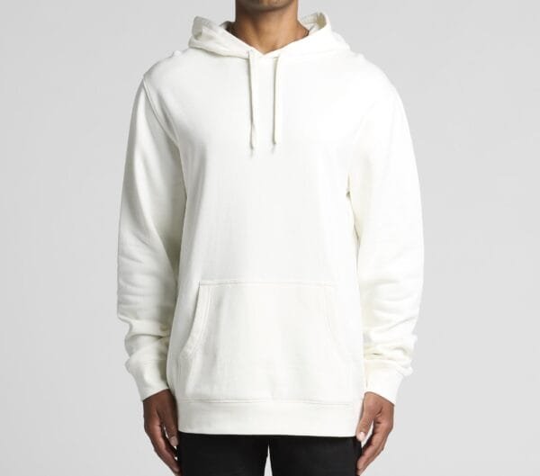 Men's Hoodie- Plain White